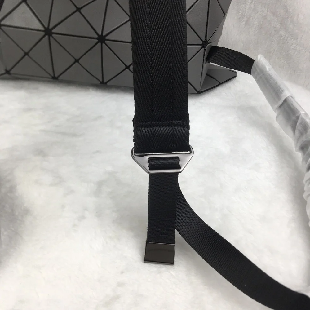 "BAO BAO ISSEY MIYAKE
FLAT PACK Backpacks GREY" - Picture 8 of 9